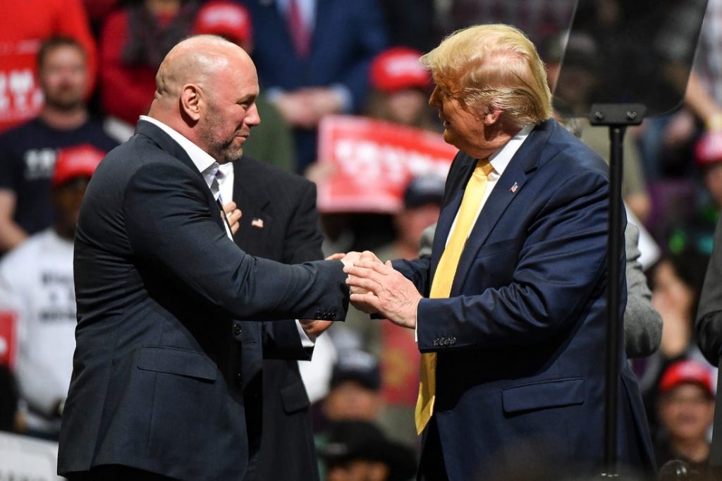 Prezident Donald Trump zorganizoval konferenčný hovor, zúčastnil sa ho aj Dana White