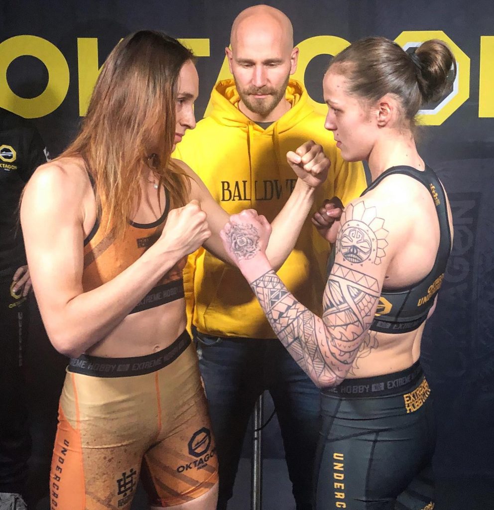 Výsledky OKTAGON UNDERGROUND 3: Lucie Pudilová vs Tereza Bledá, Matěj Kozubovsky vs Leo Brichta