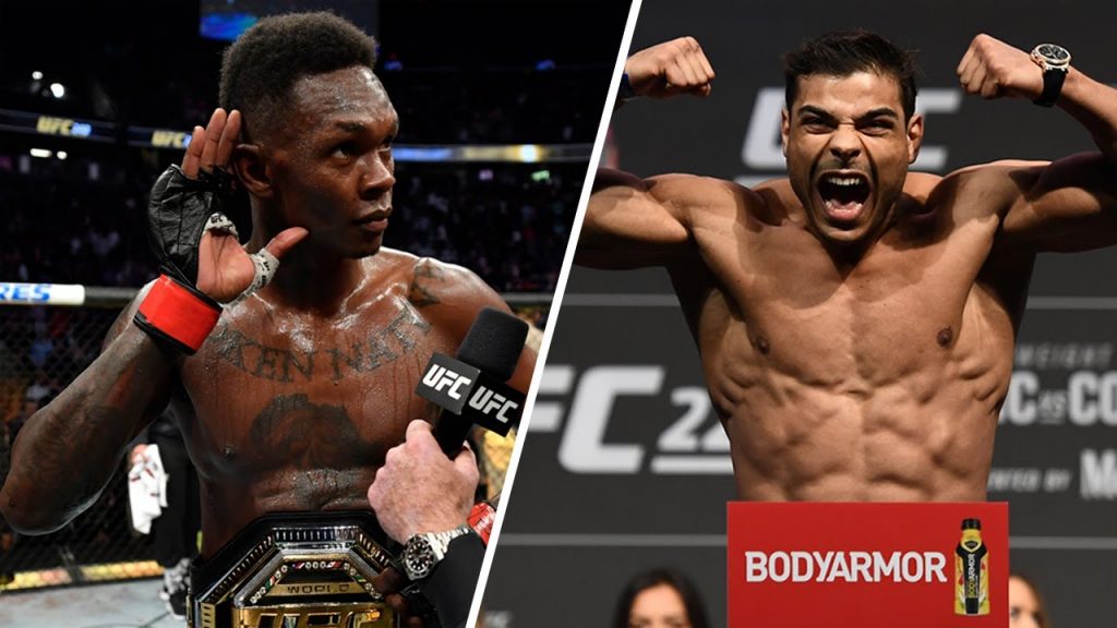 UFC 253 Israel Adesanya Paulo Costa