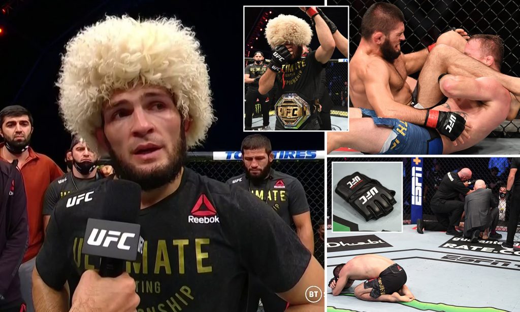 Khabib Nurmagomedov UFC 254