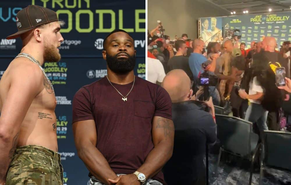 Tyron Woodley vs Jake Paul