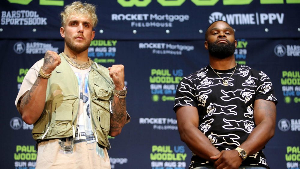 Tyron Woodley vs Jake Paul