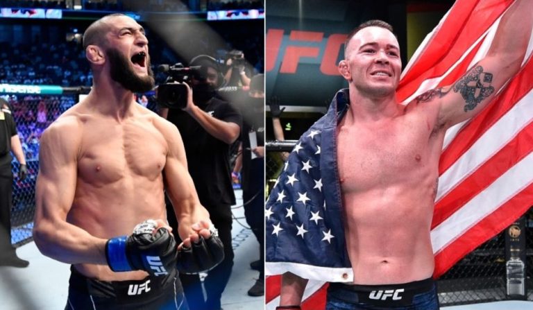 Khamzat Chimaev Colby Covington