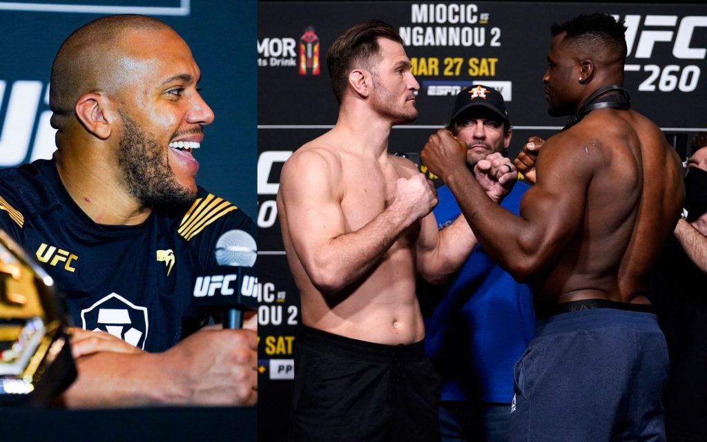 UFC 270 Francis Ngannou vs Ciryl Gane