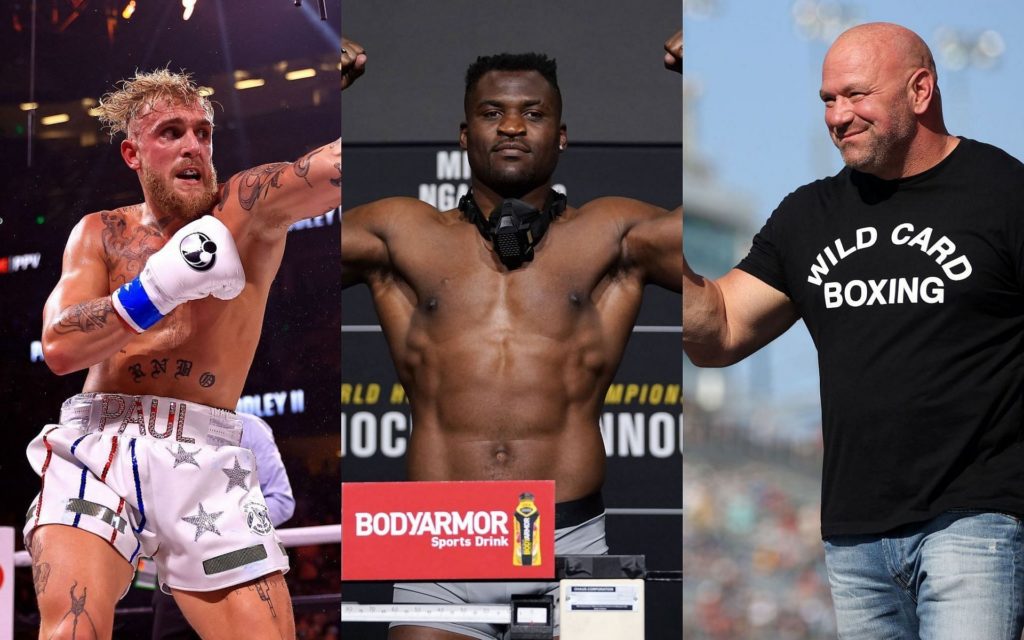 Francis Ngannou Jake Paul