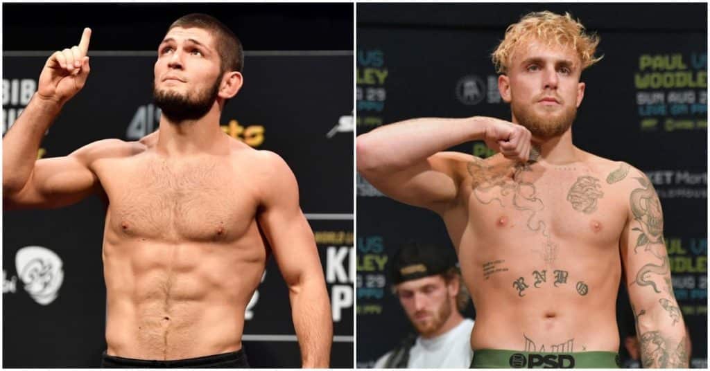 Khabib klame. Za túto sumu je ochotný ísť Jake Paul s ním do MMA zápasu!