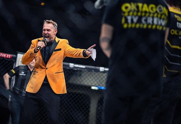 Ondřej Novotný, spolumajiteľ a promotér organizácie OKTAGON MMA