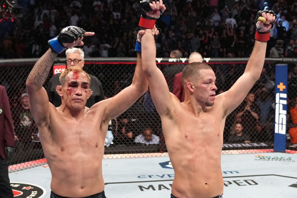 UFC 279 Nate Diaz vs Tony Ferguson