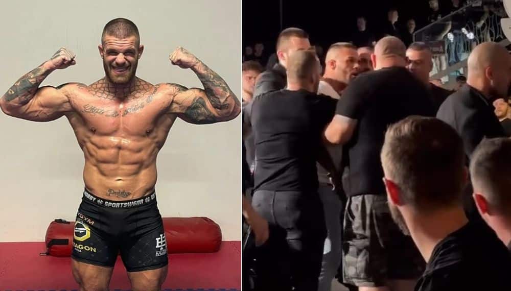 Matyas Viszlay sa na turnaji East Pro Fight skoro pobil s fanúšikom