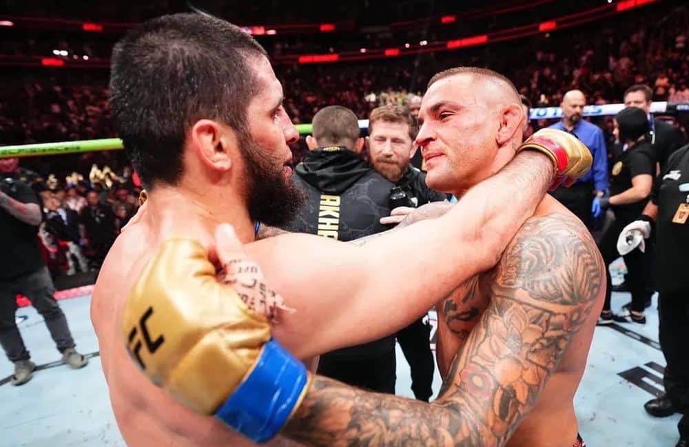 Reakcie bojovníkov na skvelý titulový zápas Islam Makhachev vs Dustin Poirier