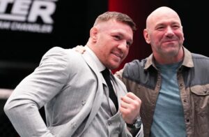 Dana White reaguje na zrušený zápas Conora McGregora.