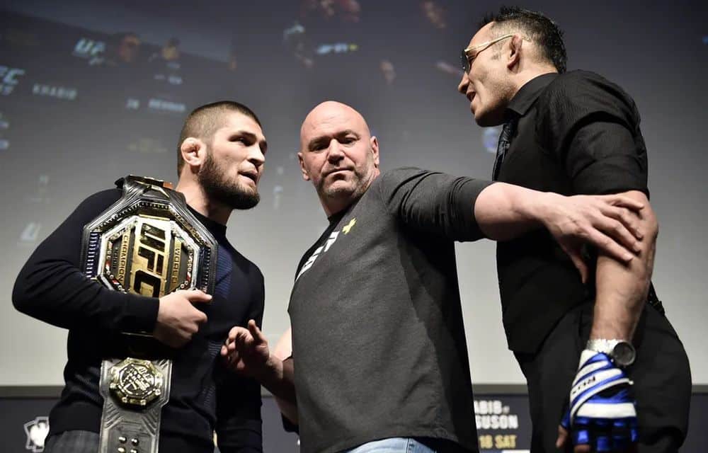 Khabib reaguje na ďalšiu prehru Fergusona a toto mu odkazuje