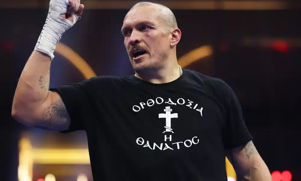 Boxerský šampión Oleksandr Usyk